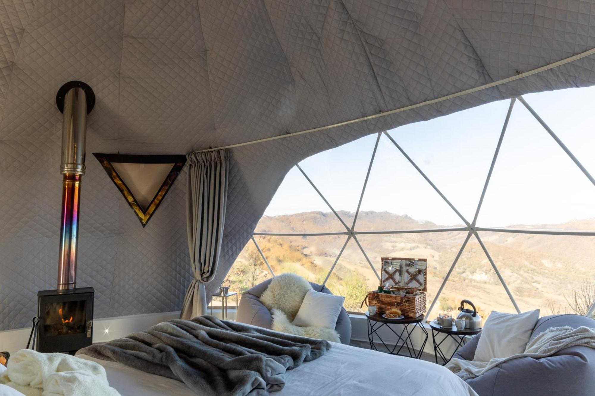 Hotel Aura - Glamping Experience Accettura Esterno foto